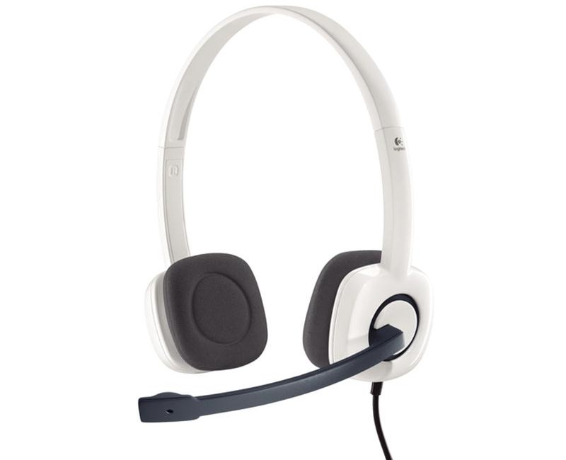 Logitech H150 Kablolu Kulaklık Beyaz 981-000350 resmi
