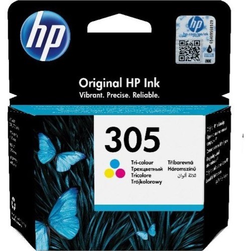 HP 3YM60AE Renkli Mürekkep Kartuş (305) resmi