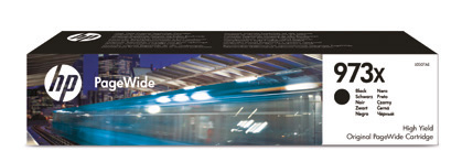 HP L0S07AE (973X) SIYAH YUKSEK KAPASITELI PAGEWIDE MUREKKEP KARTUSU 10.000 SAYFA resmi