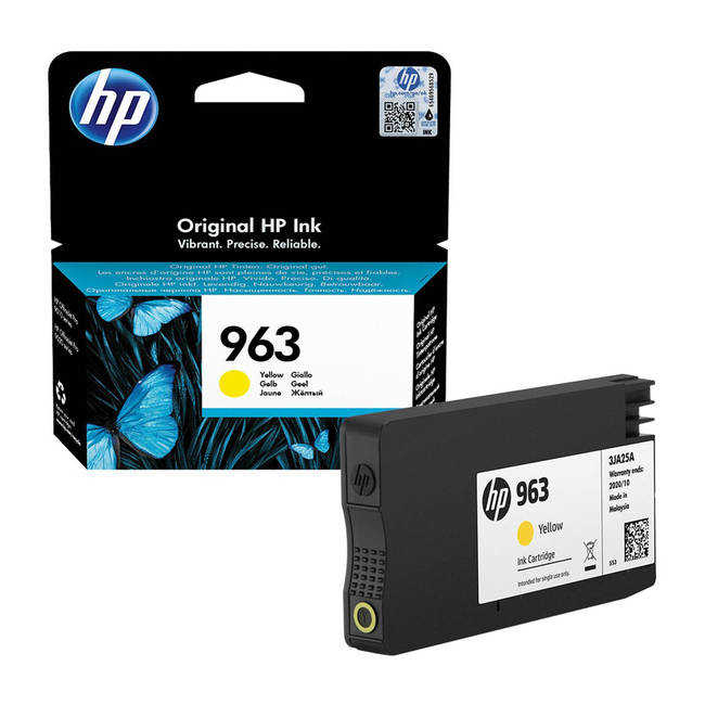 HP 3JA25AE (963) SARI MUREKKEP KARTUS  700 SAYFA resmi