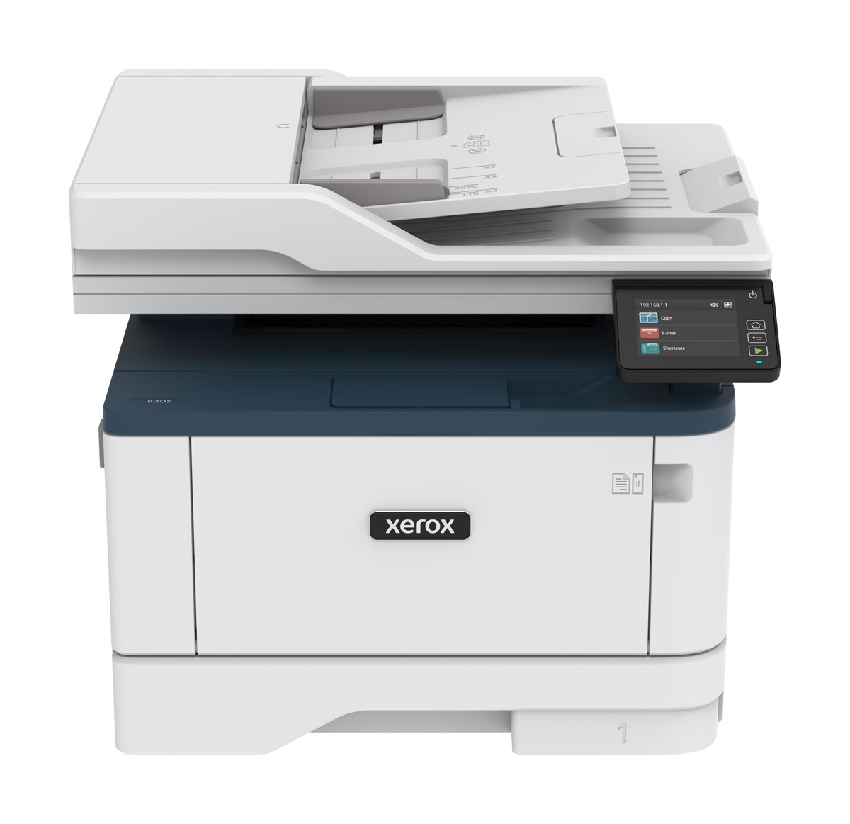 XEROX B305V_DNI A4 SİYAH BEYAZ ÇOK FONKSİYONLU LAZER YAZICI 38 PPM+ADF+FAX resmi