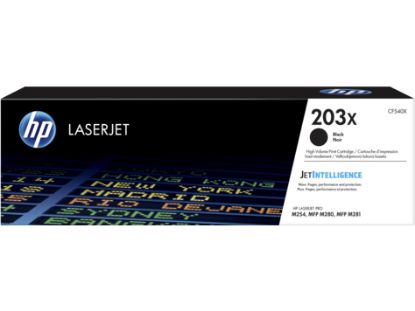 HP CF540X (203X) SIYAH YUKSEK KAPASITELI TONER 3.200 SAYFA resmi
