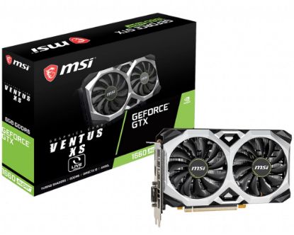 MSI VGA GEFORCE GTX 1660 SUPER VENTUS XS GTX1660S 6GB GDDR6 192B DX12 PCIE 3.0 X16 (1XHDMI 3XDP) resmi