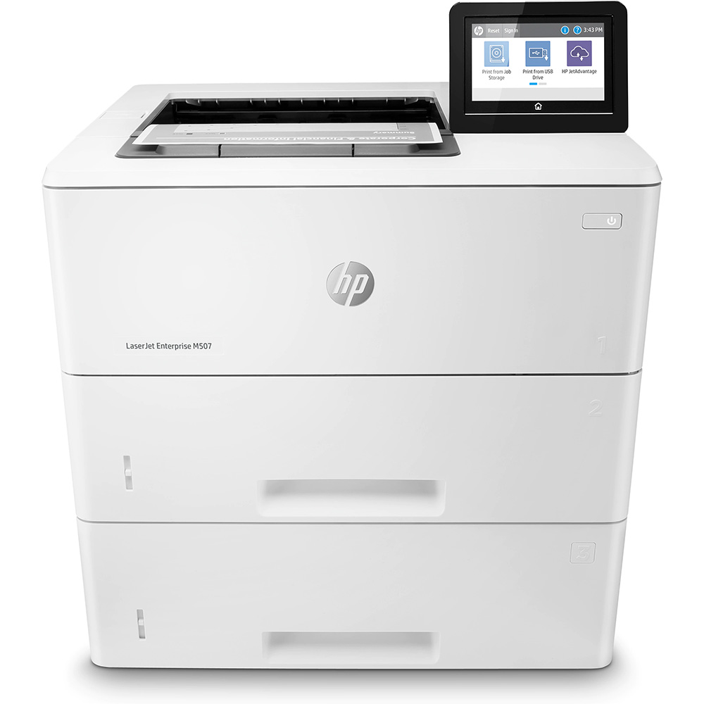HP 1PV87A M507DN TEK FONKSİYONLU SİYAH LAZER YAZICI 43PPM resmi