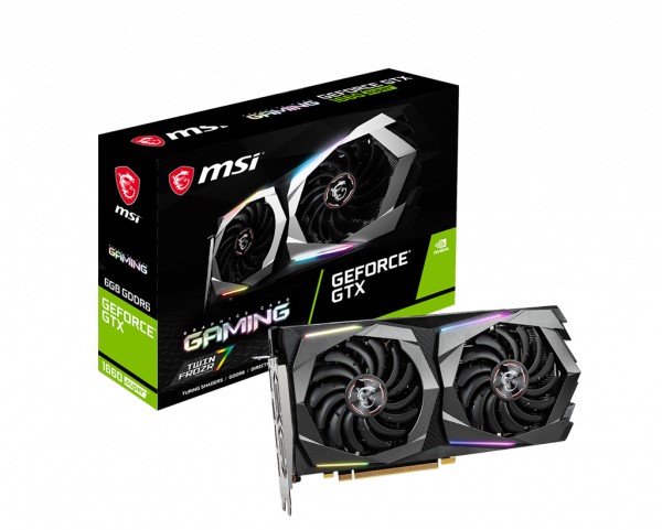 MSI VGA GEFORCE GTX 1660 SUPER GAMING GTX1660S 6GB GDDR6 192B DX12 PCIE 3.016 (1XHDMI 3XDP) resmi