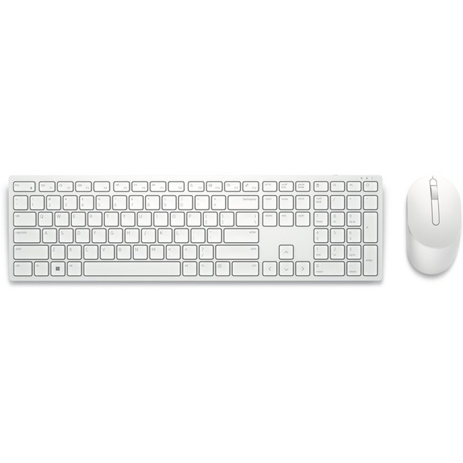Dell KM5221W Kablosuz K&M Set- Beyaz (580-AKHG) resmi