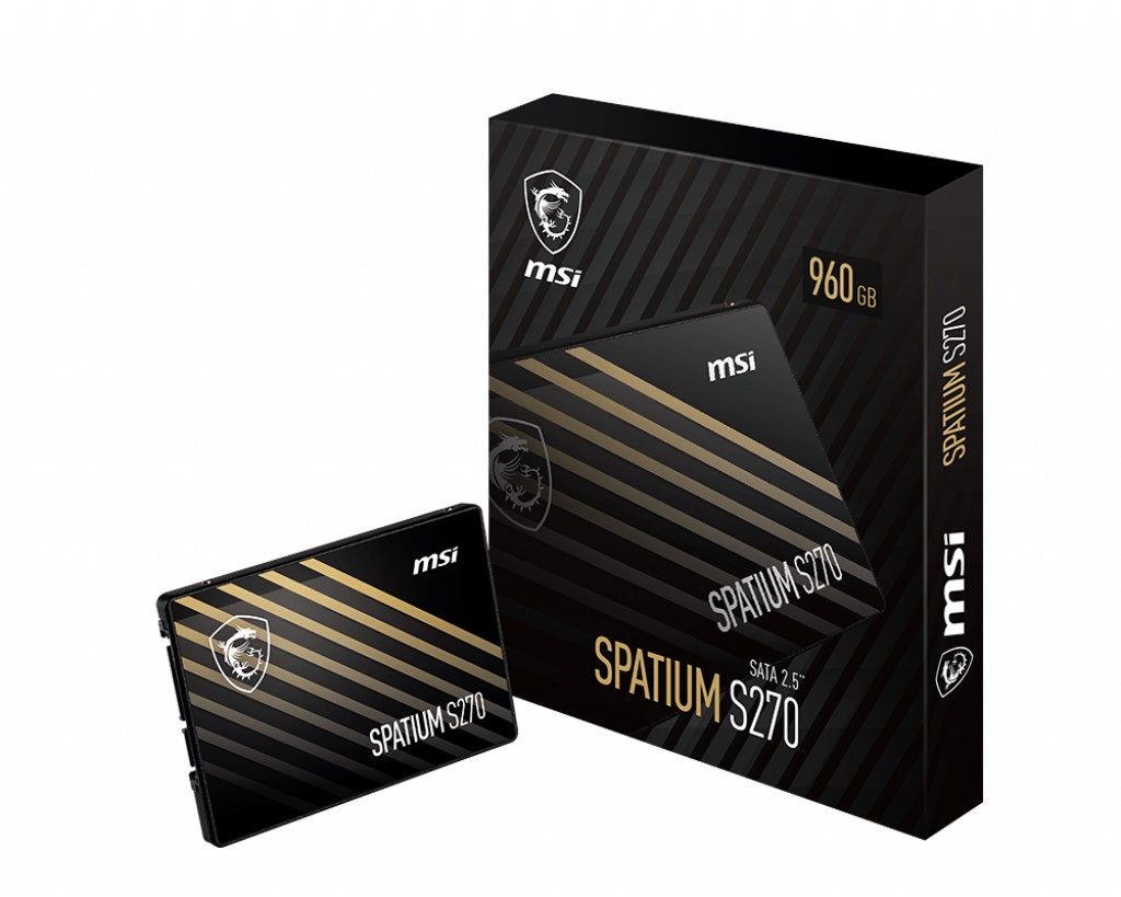 MSI SSD SPATIUM S270 SATA 2.5" 240GB R:500 W:400 resmi