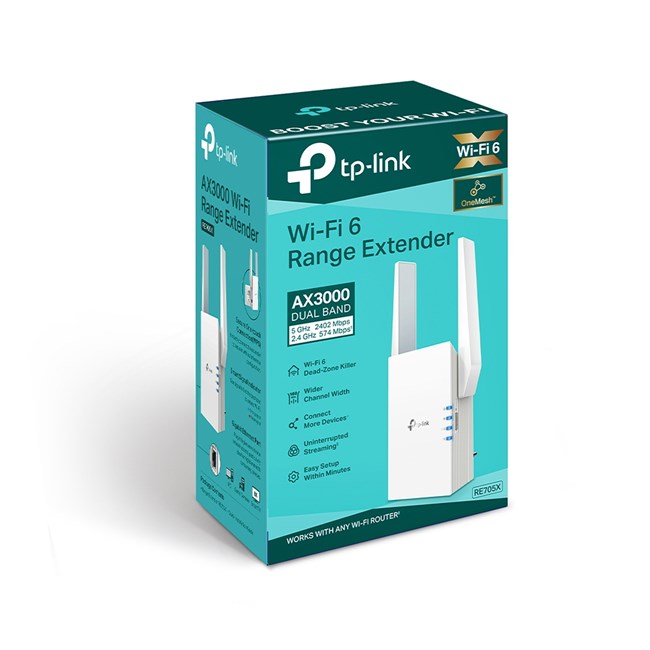 Tp-Link RE705X AX3000 Wi-Fi Menzil Genisletici resmi