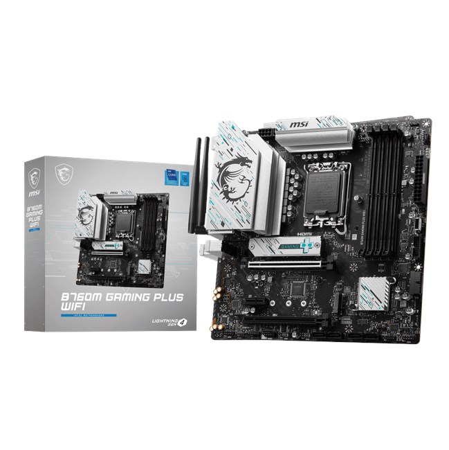 MSI B760M Gaming Plus Wifi D5 1700P Hdmi Dp resmi