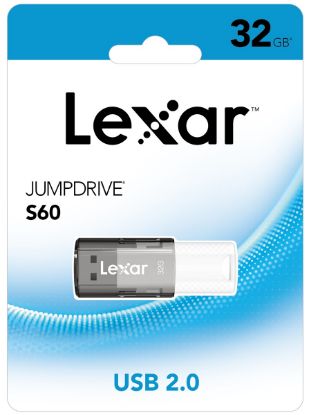 LEXAR 32GB LJDS060032G-BNBNG USB BELLEK JUMPDRIVE S60 USB 2.0 FLASH DRIVE resmi