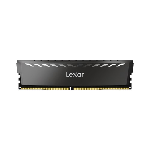 LEXAR THOR RAM DT GAMING DDR4 UDIMM 8GB 3600 XMP MEMORY WITH WHITE HEATSINK SINGLE PACK LD4BU008G-R3600GSWG resmi