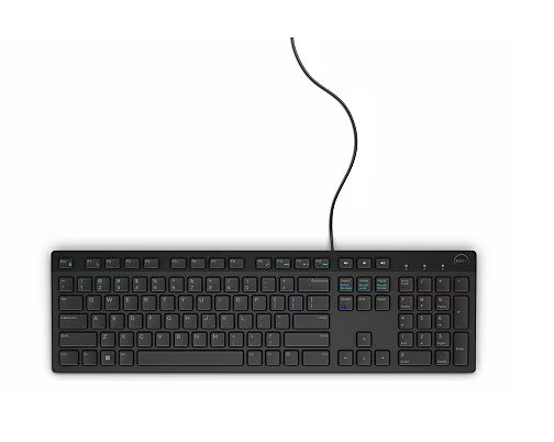 DELL MULTIMEDIA KEYBOARD-KB216 - US INTERNATIONAL (QWERTY) - BLACK (RTL BOX) / 580-ADHY resmi