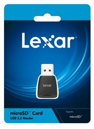 LEXAR LRW330U-BNBNG CARD READER USB 3.2 READER SUPPORTS MICROSD UHS-I CARDS resmi