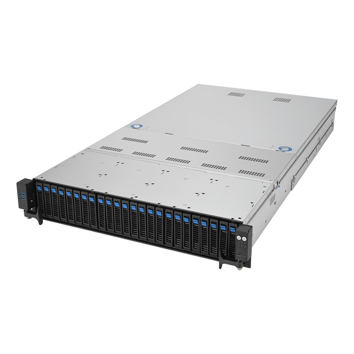 ASUS RS720A-E11-RS24U/10G (1+1 2600W) GPU DESTEKLİ BAREBONE SERVER İŞLEMCİ YOK-RAM YOK-DİSK YOK-FREEDOS resmi