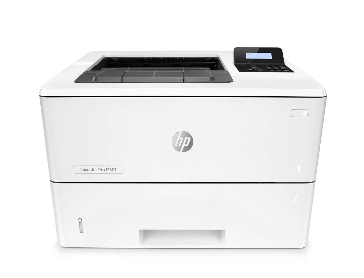 HP J8H61A M501DN TEK FONKSİYONLU SİYAH LAZER YAZICI 45PPM resmi