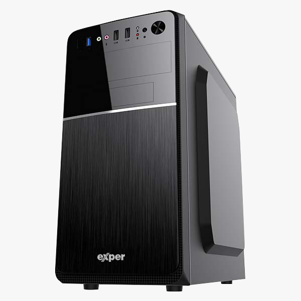 EXPER PC DIAMOND DEX124 FGP I5 13400F H610 16GB 500GB M2 SSD GT730 4GB W11 PRO resmi