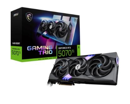 MSI VGA GEFORCE RTX 5070 TI 16G GAMING TRIO OC RTX5070TI 16GB GDRR7 256 B DX12 PCIE 5.0 X16 (3XDP 1XHDMI) resmi