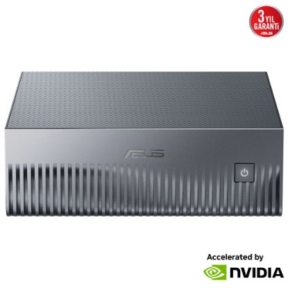 ASUS ASCENT GX10 NVIDIA GB10 CPU NVIDIA Blackwell GPU 128GB DDR5 RAM 1TB SSD NVIDIA DGX OS Kompakt Yapay Zeka Süper Bilgisayarı resmi