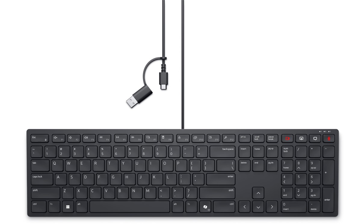 DELL KB525C PRO KABLOLU IS BIRLIGI KLAVYESI TR QWERTY 580-BBSW resmi