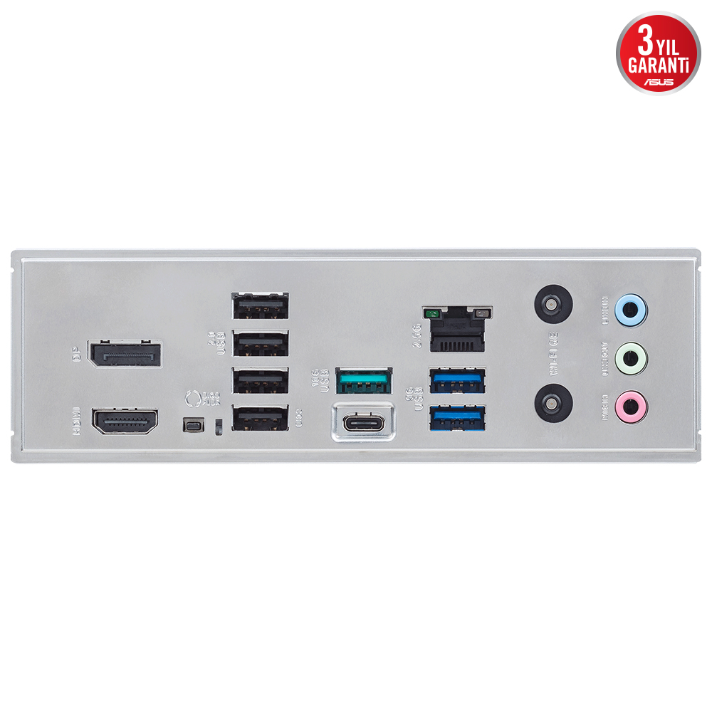 ASUS MB PRIME B840-PLUS WIFI AMD B840 AM5 DDR5 7600 DP HDMI 3x M2 USB3.2 AURA RGB 2.5Gbit LAN ATX ASUS MB 5X PROTECTION III, BIOS FlashBack Butonu resmi