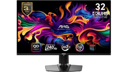 MSI 31.5 MAG 321UPX QD-OLED 3840x2160 (UHD) 16:9 FLAT 240HZ 0.03MS FREESYNC GAMING MONITOR resmi