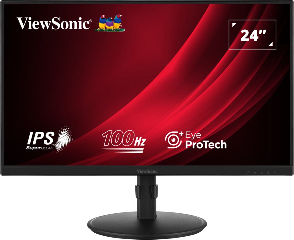 VIEWSONIC VA2408-HDJ 23.8 INC 5MS 100HZ 1920X1080 FHD TILT SWIVEL PIVOT YUKSEKLIK AYARLI MONITOR resmi