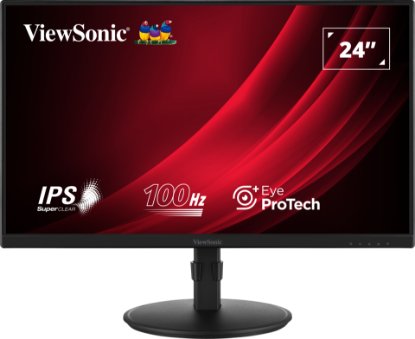 VIEWSONIC VA2408-HDJ 23.8 INC 5MS 100HZ 1920X1080 FHD TILT SWIVEL PIVOT YUKSEKLIK AYARLI MONITOR resmi