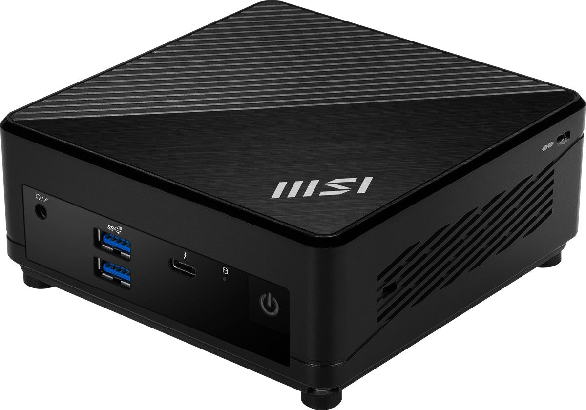 MSI CUBI 5 12M-002EU I5-1235U 8GB DDR4 512GB SSD W11P SIYAH MINI DT PC resmi