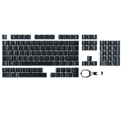 ASUS AC04 ROG PBT DOUBLESHOT KEYCAP SET FOR ROG RX SWITCHES resmi