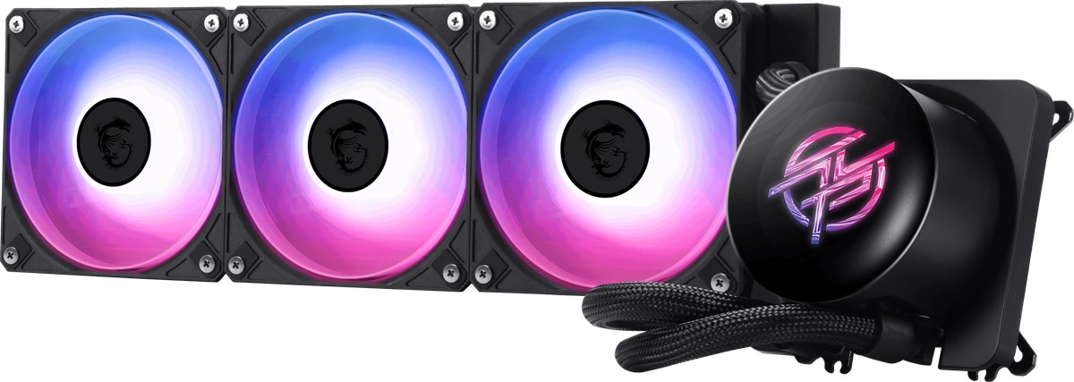 MSI MPG CORELIQUID P13 360 360 MM ARGB GEN2 2.1 LCD EKRANLI SIVI İŞLEMCİ SOĞUTUCUSU resmi