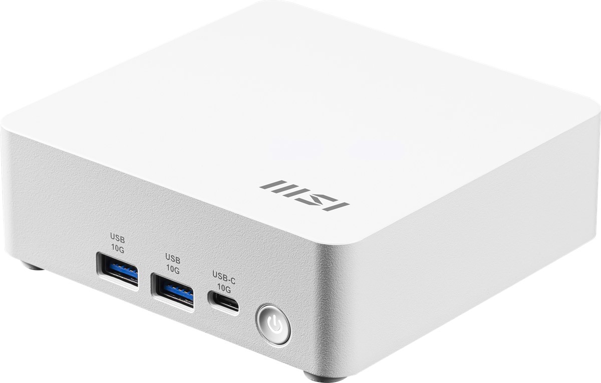 MSI CUBI NUC AI 1UMG-062EU ULTRA 5 125H 16GB DDR5 512GB SSD W11PRO BEYAZ MINI DT PC resmi