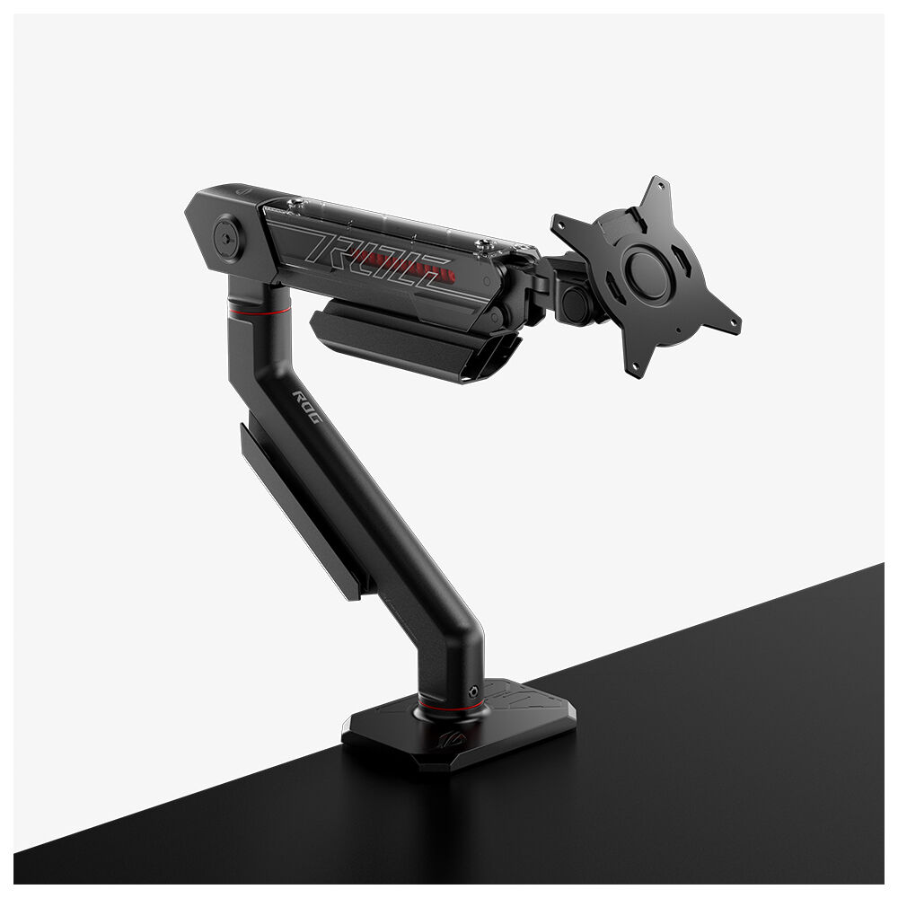ASUS ROG Ergo Monitor Kolu AAS01 GENİŞ EKRAN UYUMLULUK MEKANIK YAY SISTEMLI TAM HAREKETLI VESA DESTEKLI ERGONOMIK MONITÖR KOLU resmi