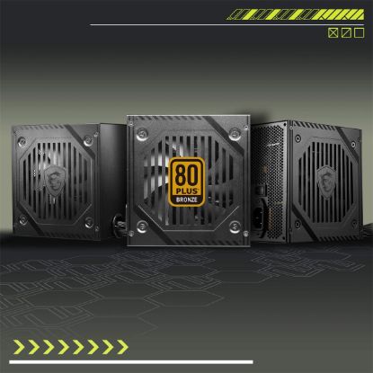 MSI PSU MAG A650BNL 650W 80+ BRONZE POWER SUPPLY resmi